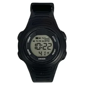ساعت مچی دیجیتال بچگانه مدل اسپرت تک زمانه بند پیو کرنومتر دار کد H1