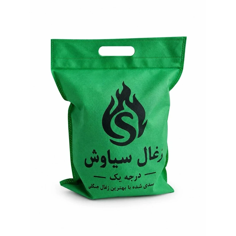 زغال کبابی سیاوش مدل P1000 وزن 1000 گرم