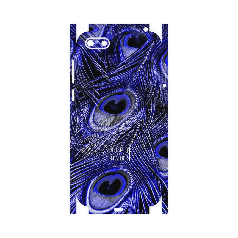 برچسب پوششی ماهوت مدل Purple Feather-FullSkin مناسب برای گوشی موبایل هوآوی Y5 Lite