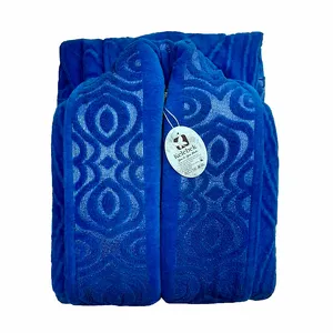 حوله کلبک مدل ماری کد m2341 سایز 135x125 سانتی متر