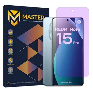 Master Eye Care model anti purple screen protector suitable for Xiaomi Redmi Note 15 Pro 4G Mobile phone
