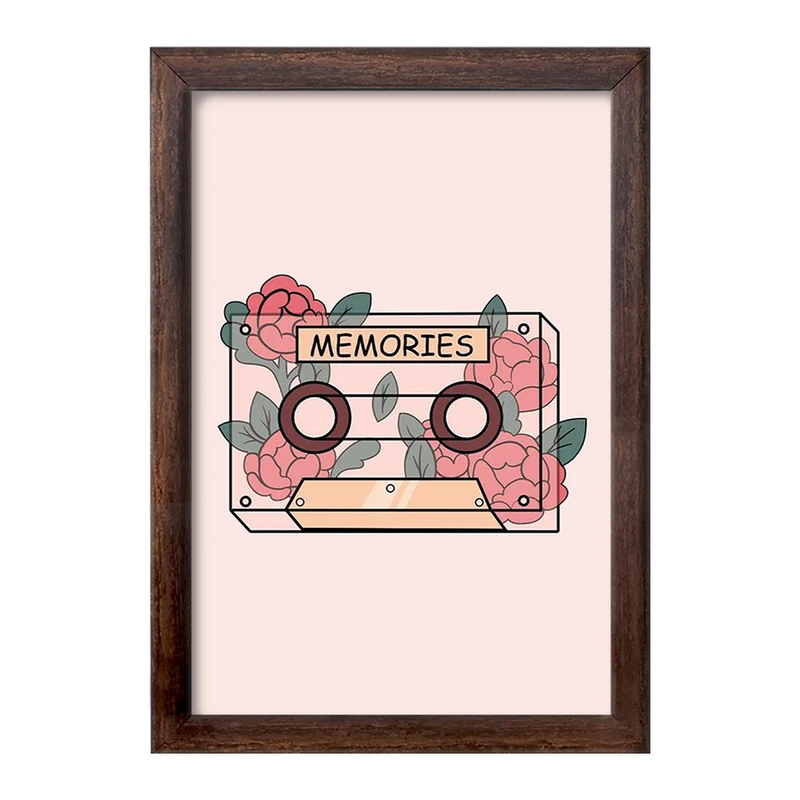 تابلو خندالو طرح نوار کاست کد F3153