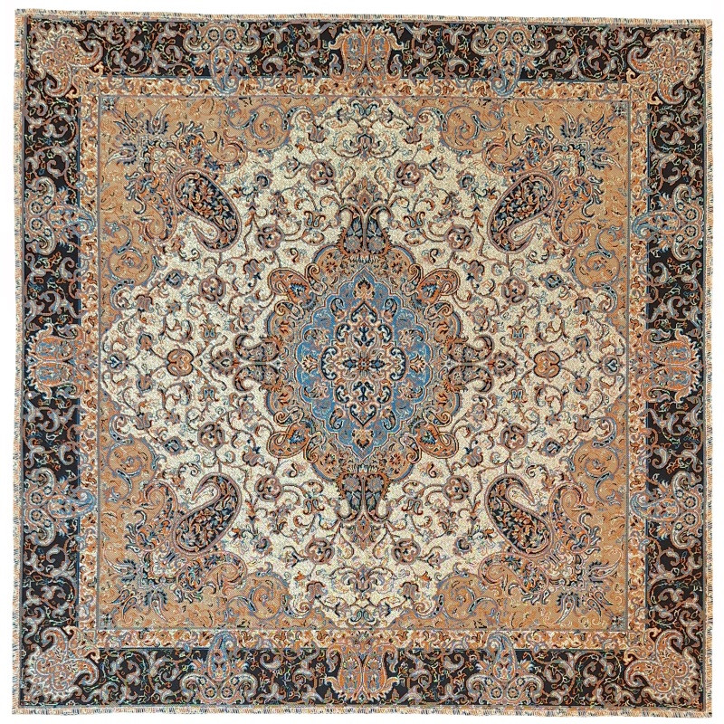 رومیزی ترمه مدل دیوارکوب کد TRTAB27