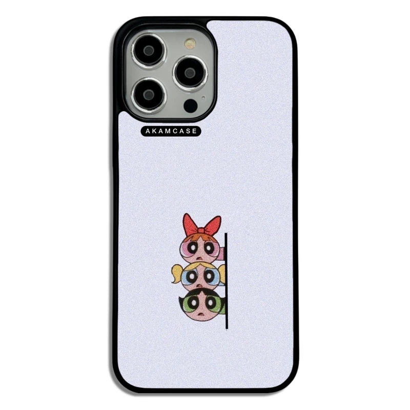کاور آکام مدل AMCWA14PROMAX-POWERPUFF GIRLS15 مناسب برای گوشی موبایل اپل iPhone 14 Pro Max