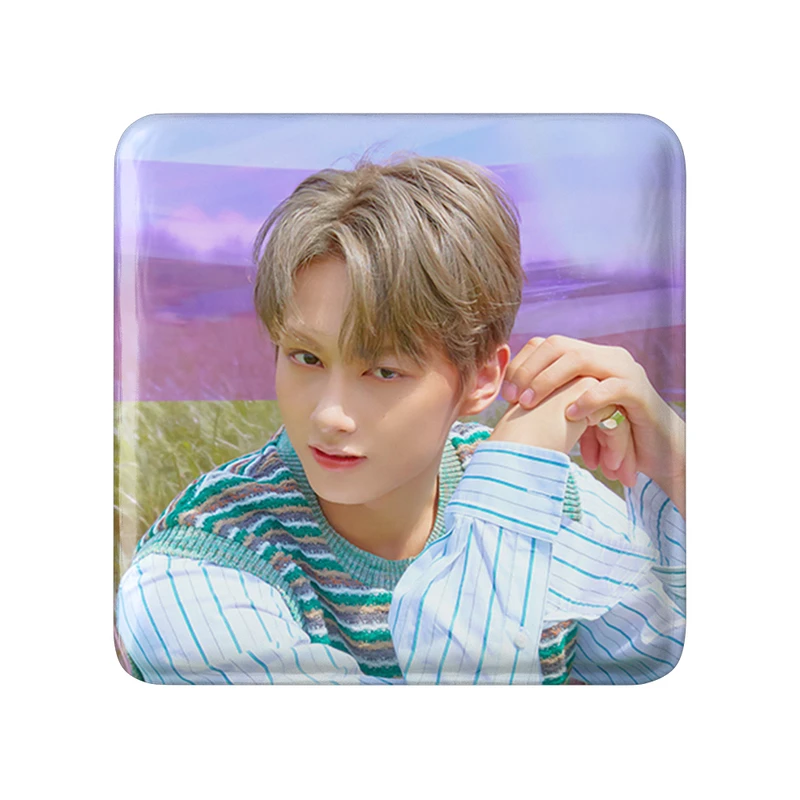 مگنت خندالو طرح جونهی گروه سونتین Seventeen  مدل مربعی کد 21604