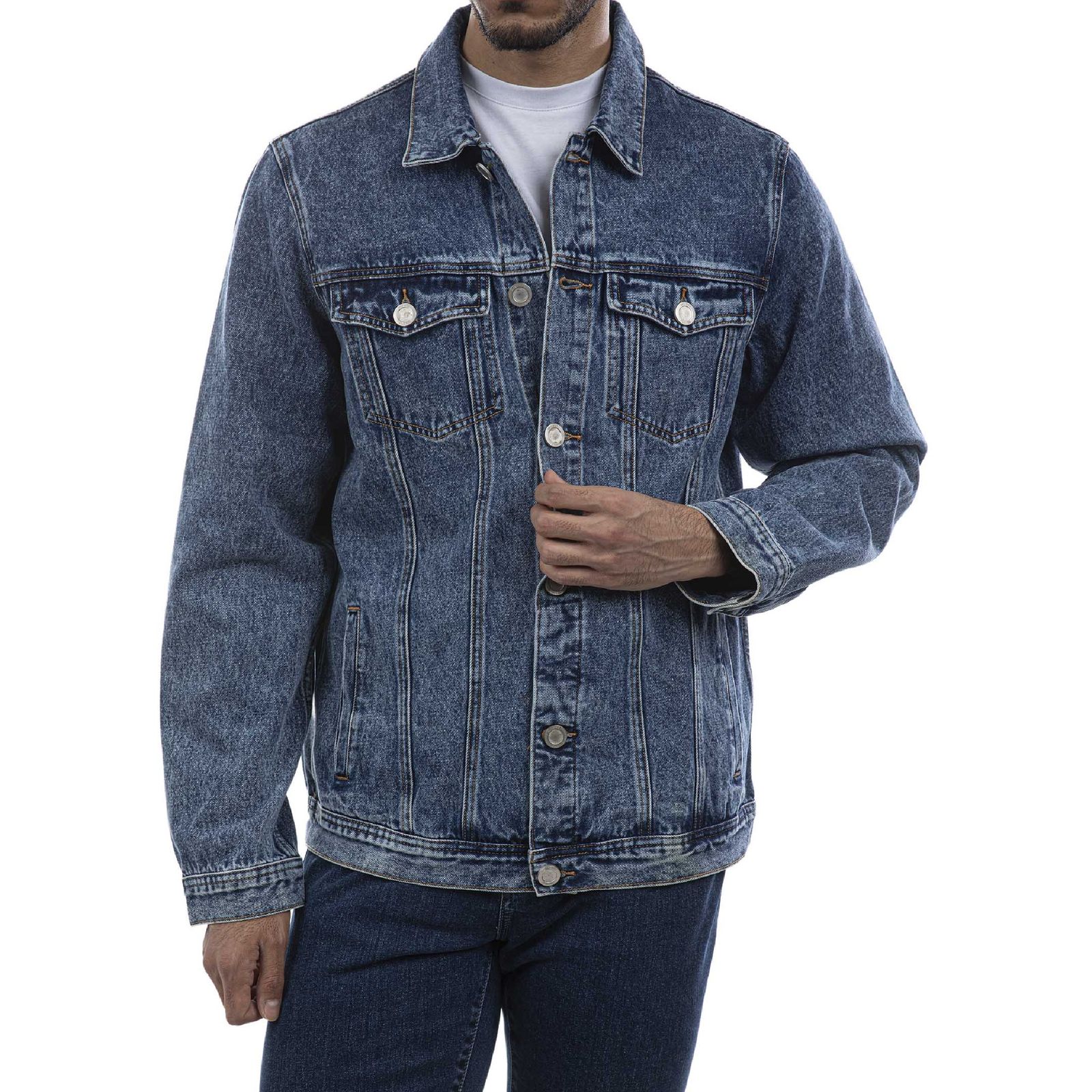 کت مردانه جوتی جینز مدل جین کد 122125 - - 1