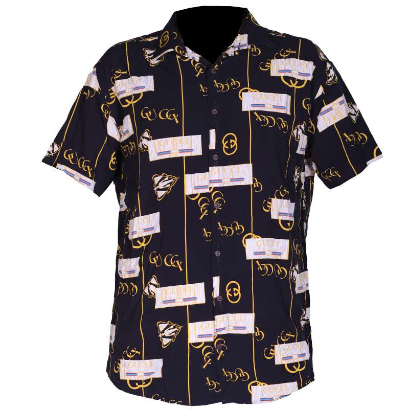 پیراهن آستین کوتاه مردانه مدل D4