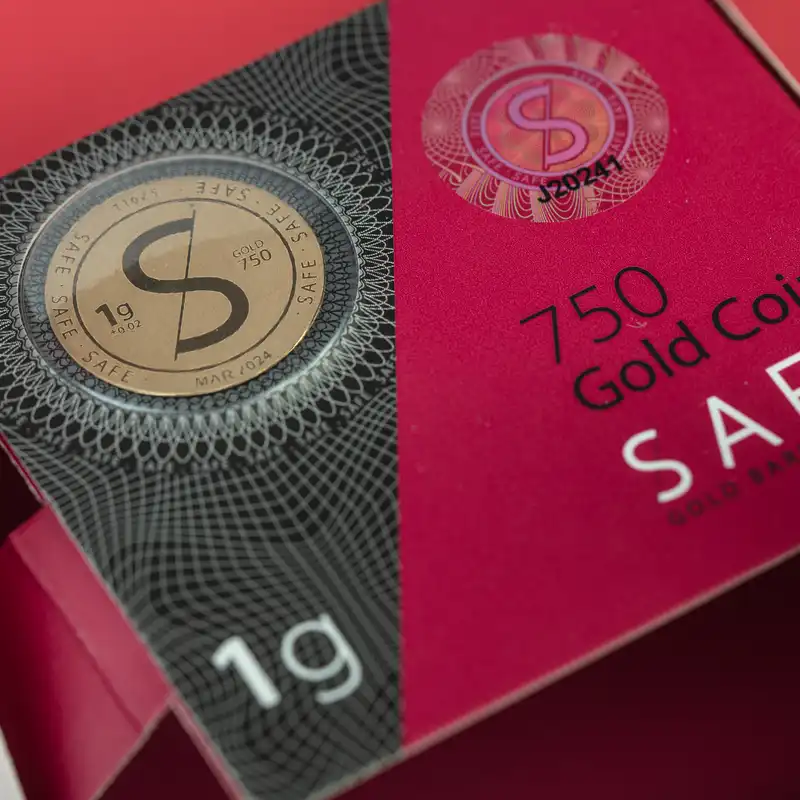 سکه گرمی طلا 18 عیار طلای سیف مدل لیزری کد S202401