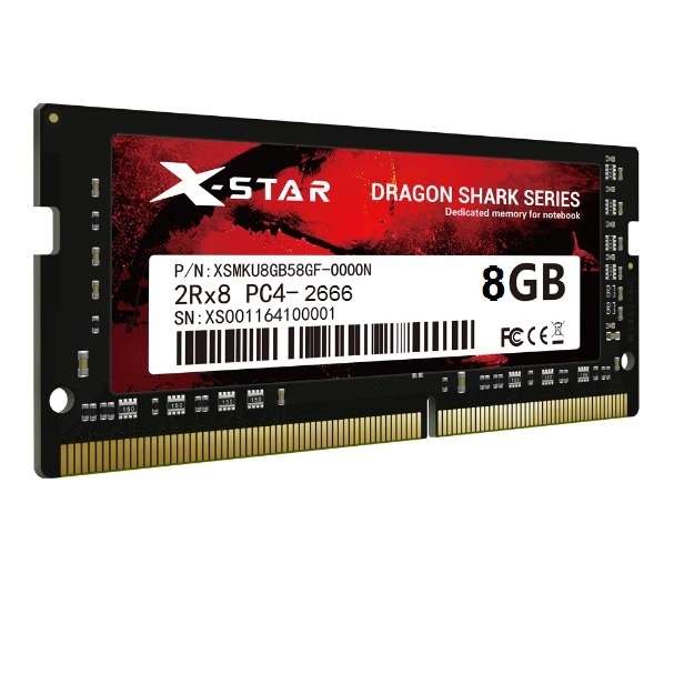 رم لپ تاپ DDR4 تک کاناله 2666 مگاهرتز CL22 ایکس-استار مدل 21300 ظرفیت 8 گیگابایت