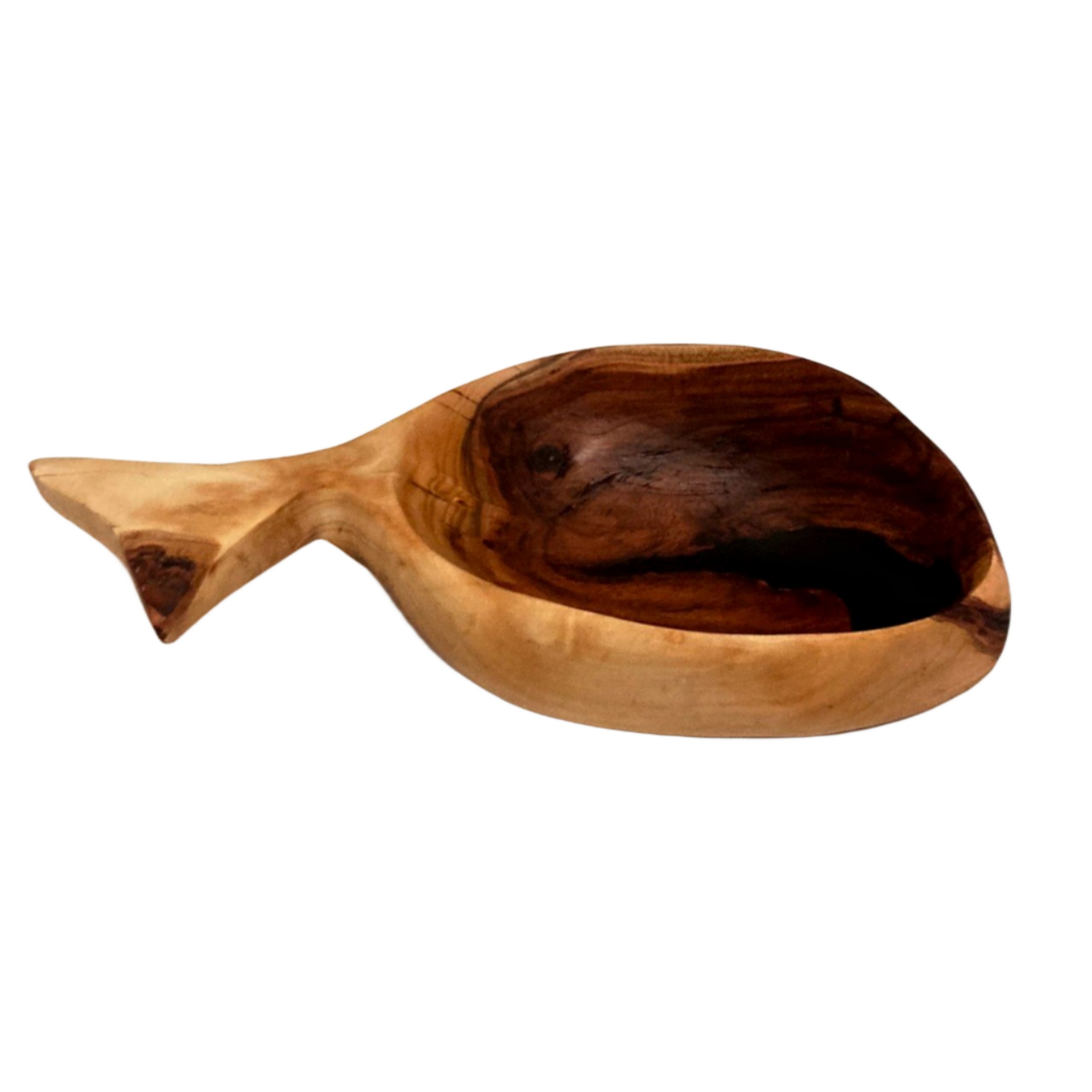 ظرف چوبی مدل ماهی