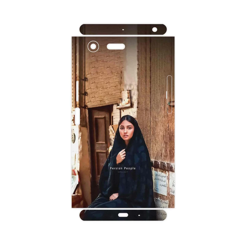 برچسب پوششی ماهوت مدل Portrait of an Iranian Woman-FullSkin مناسب برای گوشی موبایل سونی Xperia XZ Premium
