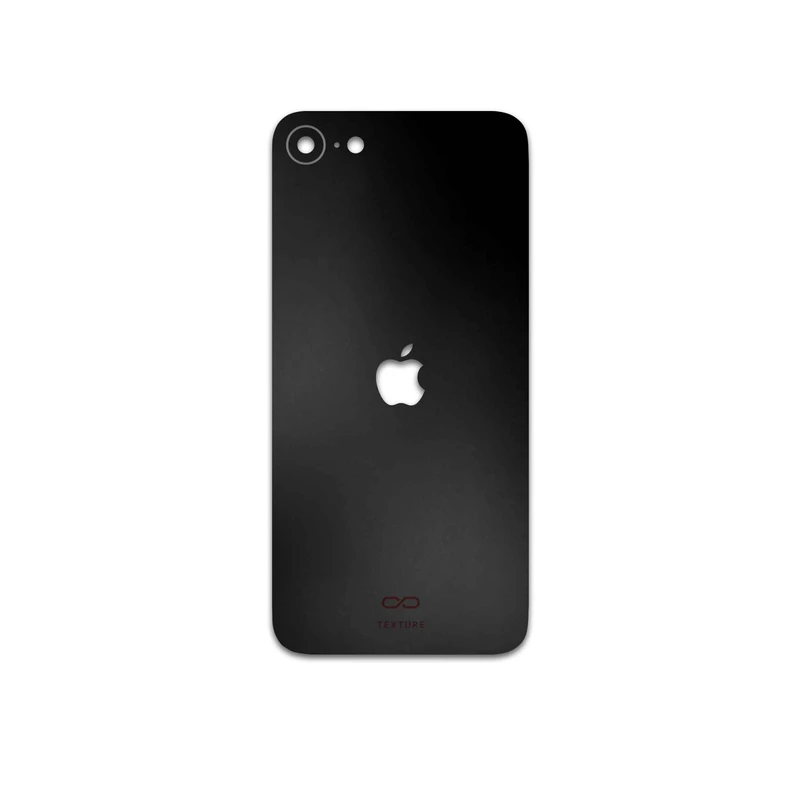 برچسب پوششی ماهوت مدل Matte-Black مناسب برای گوشی موبایل اپل iPhone SE 2022
