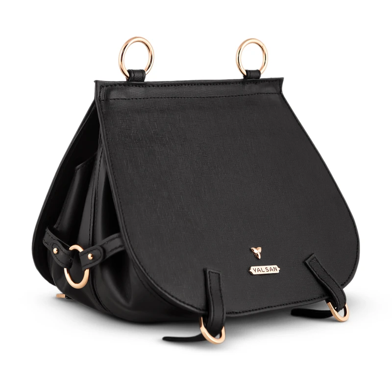 کیف دوشی زنانه چرم یلسان مدل مارال کد HRM-01-008