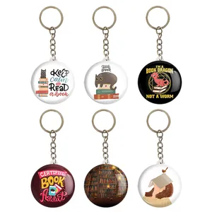 جاکلیدی خندالو مدل کتاب BOOK کد 1655A مجموعه 6 عددی