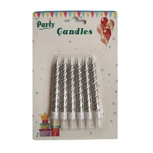 شمع تولد مدل Party Candles مجموعه 6 عددی