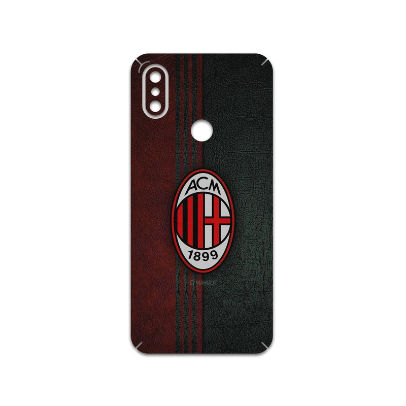 برچسب پوششی ماهوت مدل AC-Milan-FC مناسب برای گوشی موبایل شیائومی Mi A2