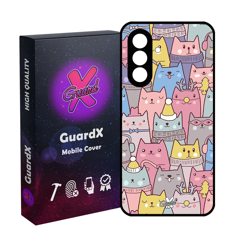 کاور گارد ایکس طرح Cat مدل 10074 مناسب برای گوشی موبایل سامسونگ Galaxy A56 / A56 5G