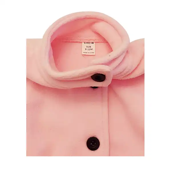 پالتو نوزادی شین کد 5662 به همراه کمربند