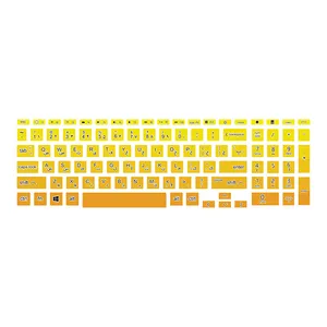برچسب حروف فارسی کیبورد توییجین و موییجین مدل colors 18 مناسب برای لپ تاپ اچ پی Victus 15