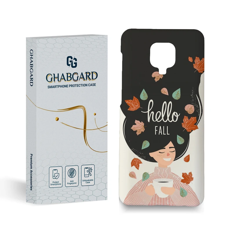  کاور قاب گارد مدل دخترانه مناسب برای گوشی موبایل شیائومی Redmi note 9 pro/note 9s/note 9 promax