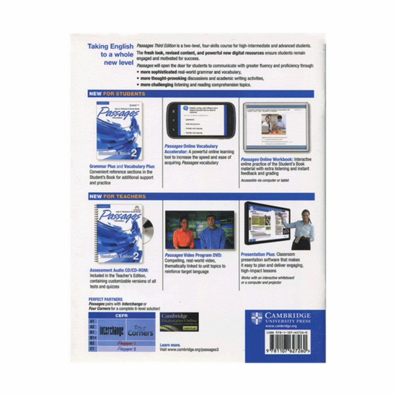 کتاب Passages 3rd 2 اثر Jack C. Richards انتشارات کمبریج