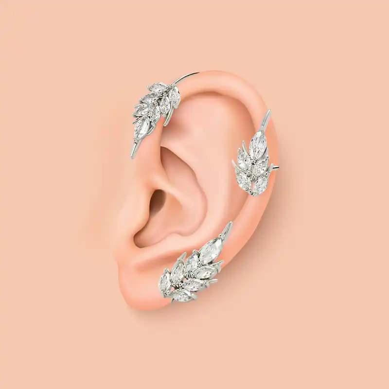 گوشواره زنانه پایتخت مدل PS1067 ایرکراس