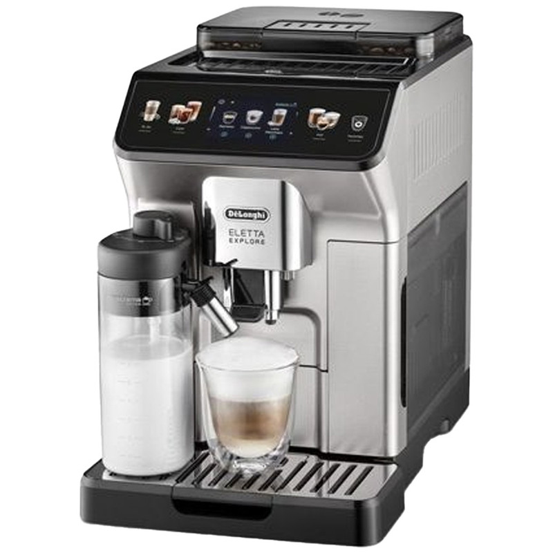 اسپرسو ساز 1.8 لیتری دلونگی مدل ECAM450.55.G Eletta Explore Grey
