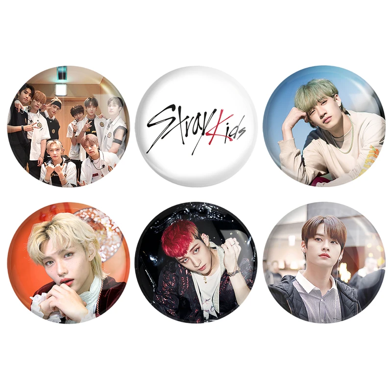پیکسل خندالو مدل گروه استری کیدز Stray Kids کد 489B مجموعه 6 عددی