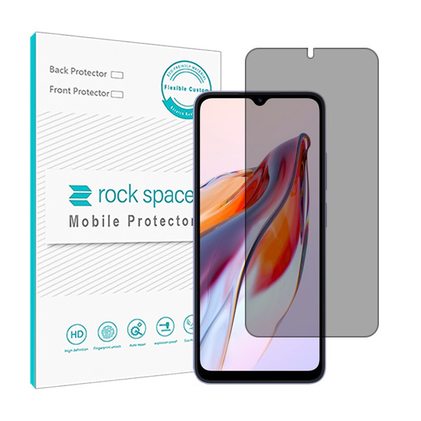 محافظ صفحه نمایش پرایوسی راک اسپیس مدل HyPRV مناسب برای گوشی موبایل شیائومی Redmi 12C