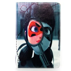 	 کیف کلاسوری مدل دختر کفشدوزکی مناسب برای تبلت لنوو Tab M8