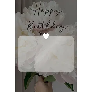 کارت پستال پانته گالری طرح تولدت مبارک مدل HY5