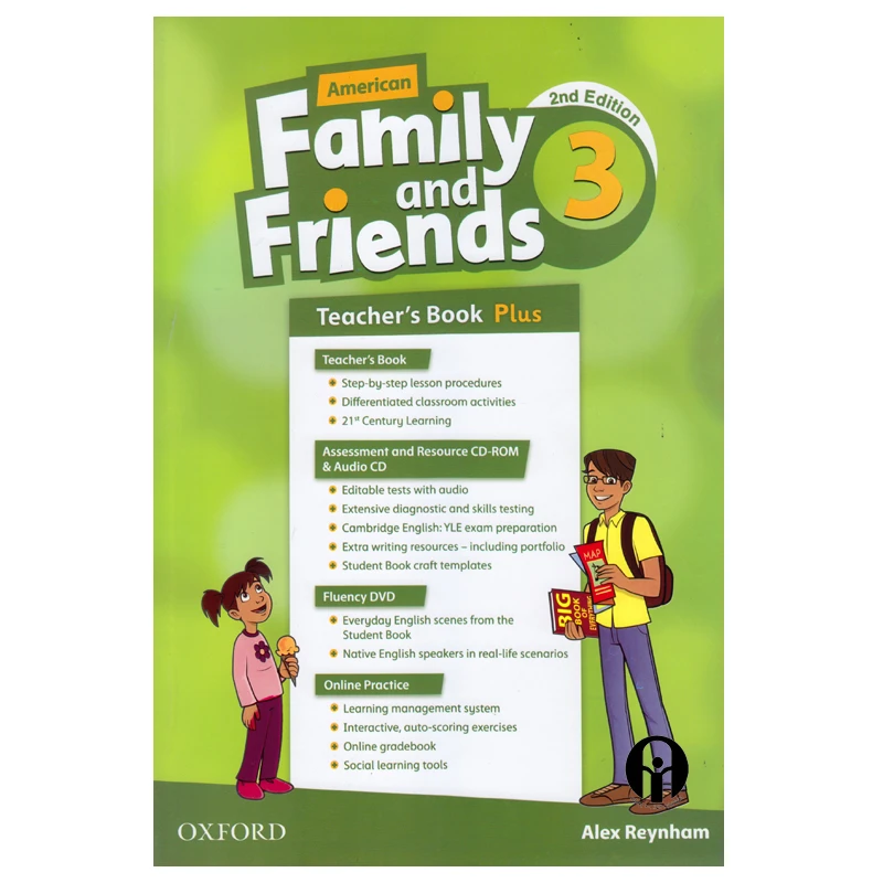 کتاب American Family And Friends 3 2nd Edition Teachers Book اثر Alex Reynham انتشارات الوندپویان