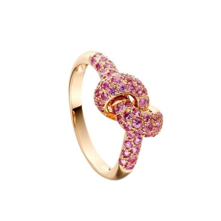 انگشتر طلا 18 عیار زنانه قیراط کد GH3072