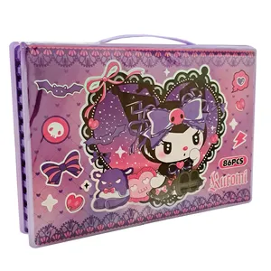 بسته رنگ‌آمیزی مدل  320 طرح کرومی مجموعه 86 عددی