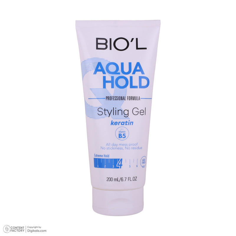 ژل مو بیول مدل Aqua Hold حجم 200 میلی لیتر