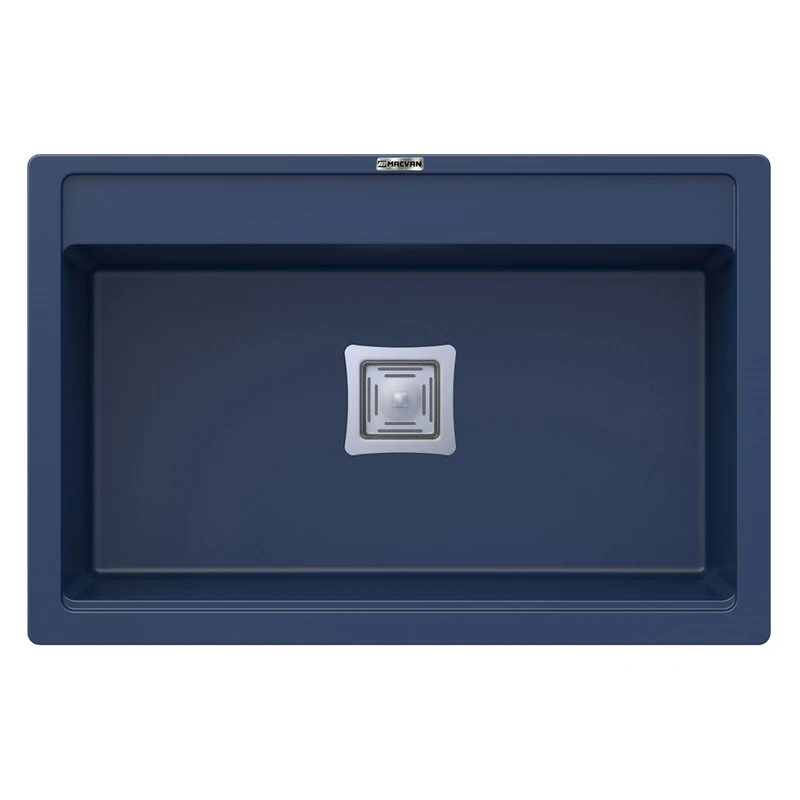 سینک ظرفشویی گرانیت توکار یک لگنه مکوان مدل نوترا 1