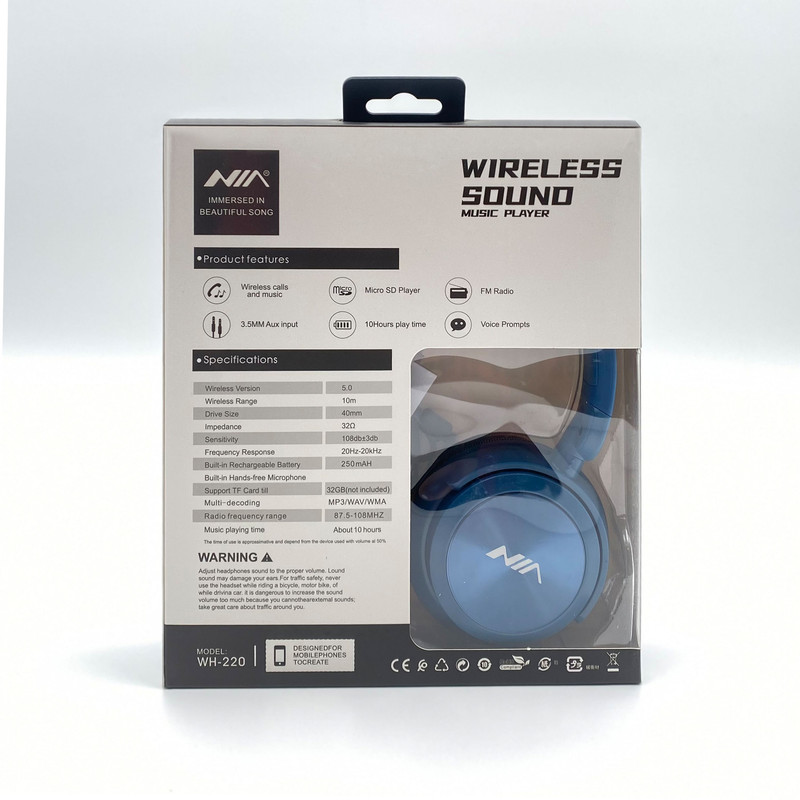 هدست بلوتوثی نیا مدل WH-220