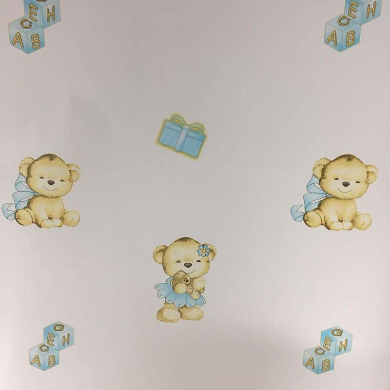 برچسب دیوار کودک مدل خرس کد TAT7576