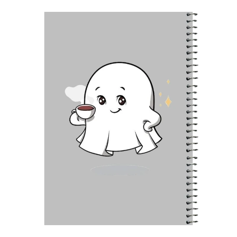 دفتر مشق 80 برگ اس جی مدل روح و قهوه   