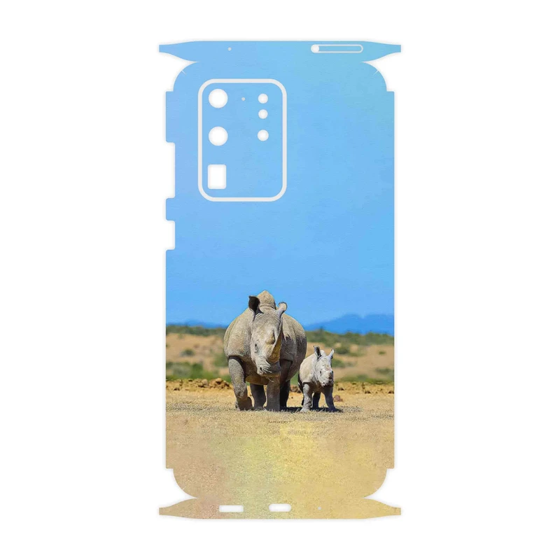برچسب پوششی ماهوت مدل Rhino-FullSkin مناسب برای گوشی موبایل سامسونگ Galaxy S20 Ultra
