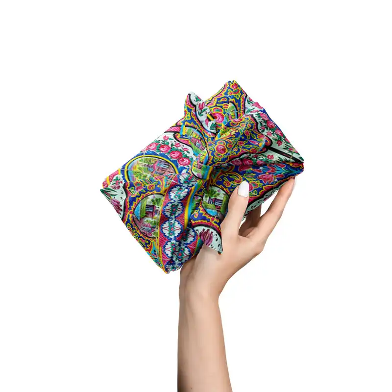 کاغذ کادو ترمه طراحان ایده مدل کاشی نصیرالملک کد cfp1293