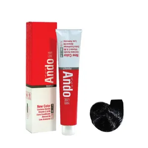 رنگ مو آندو شماره N1 حجم 100 میلی لیتر رنگ مشکی