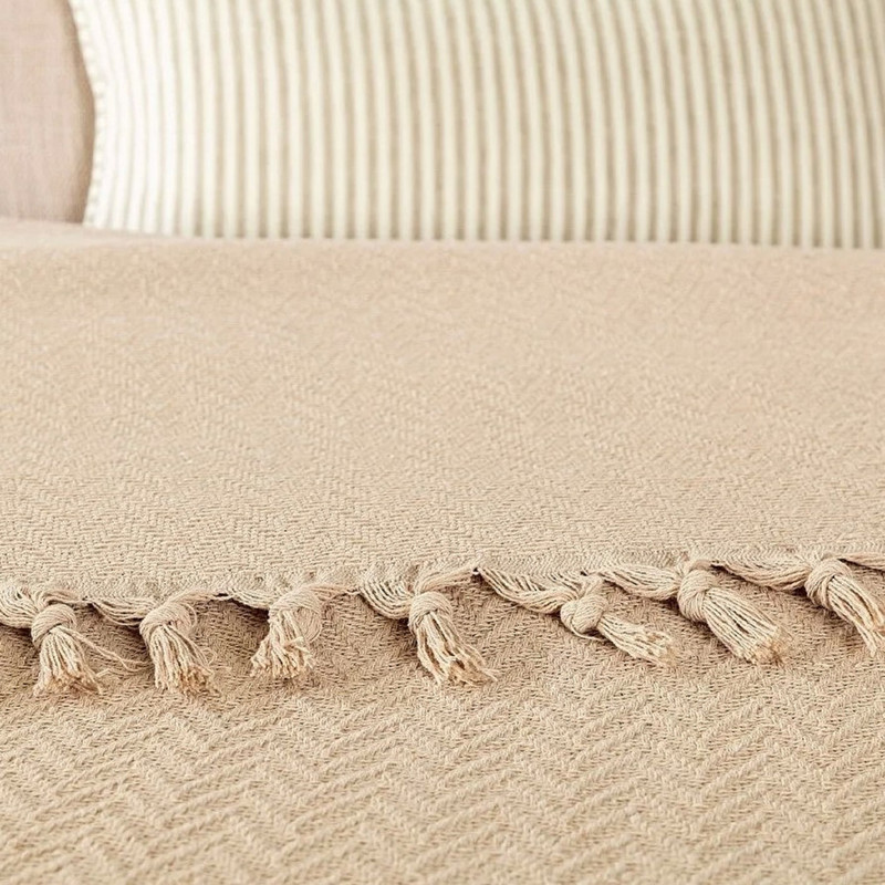 روتختی مادام کوکو مدل Stephane Bej Yatak Ortusu دو نفره سایز 240×220 سانتی متر
