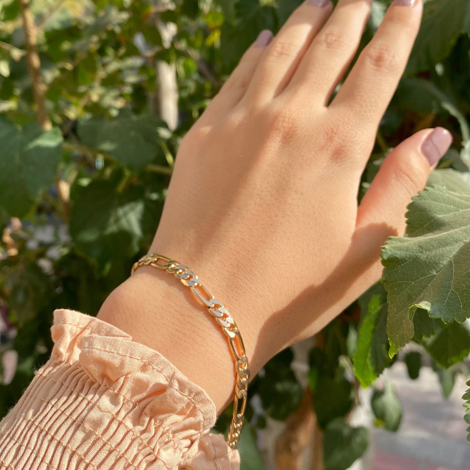 دستبند زنانه ژوپینگ مدل زنجیری فیگا -  - 3