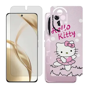 Glass Together model matte screen protector suitable for Honor 200 mobile phone with back cover sticker