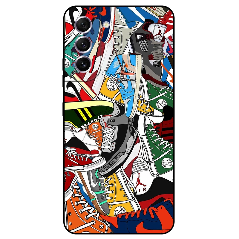 کاور مگافون طرح کفش مدل 7704 مناسب برای گوشی موبایل سامسونگ Galaxy S22 Plus 5G