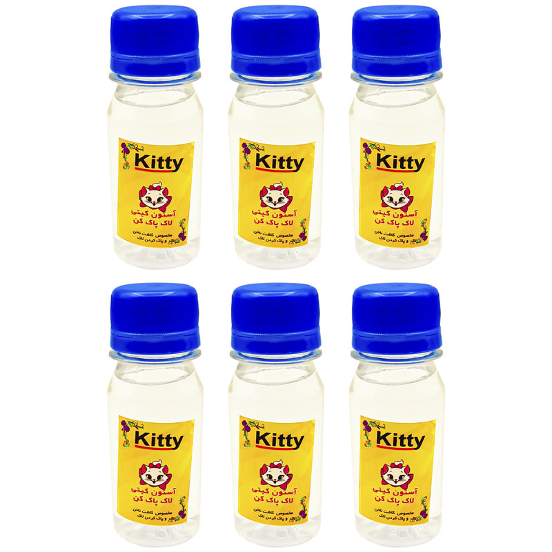 استون کیتی مدل KI-90 حجم 60 میلی لیتر مجموعه 6 عددی