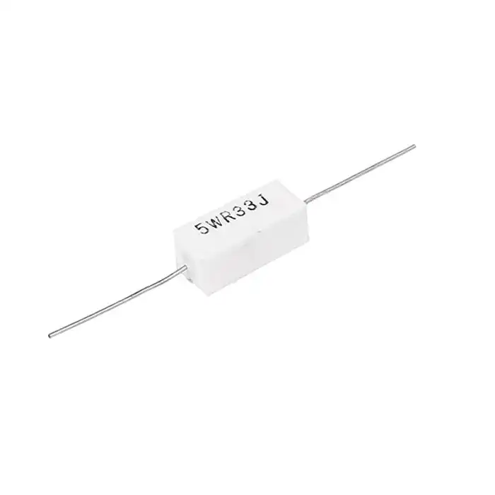 مقاومت آجری 0.33 اهم 5 وات کد 6W33 بسته 6 عددی
