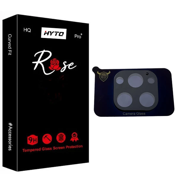 محافظ لنز دوربین هیتو مدل Rose 3D Tempered مناسب برای گوشی موبایل اپل iPhone 13 Pro Max