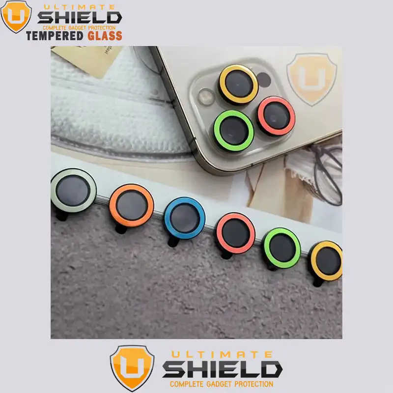 محافظ لنز دوربین آلتیمیت شیلد مدل LMN مناسب برای گوشی موبایل اپل iPhone 13 Pro Max / 13 Pro